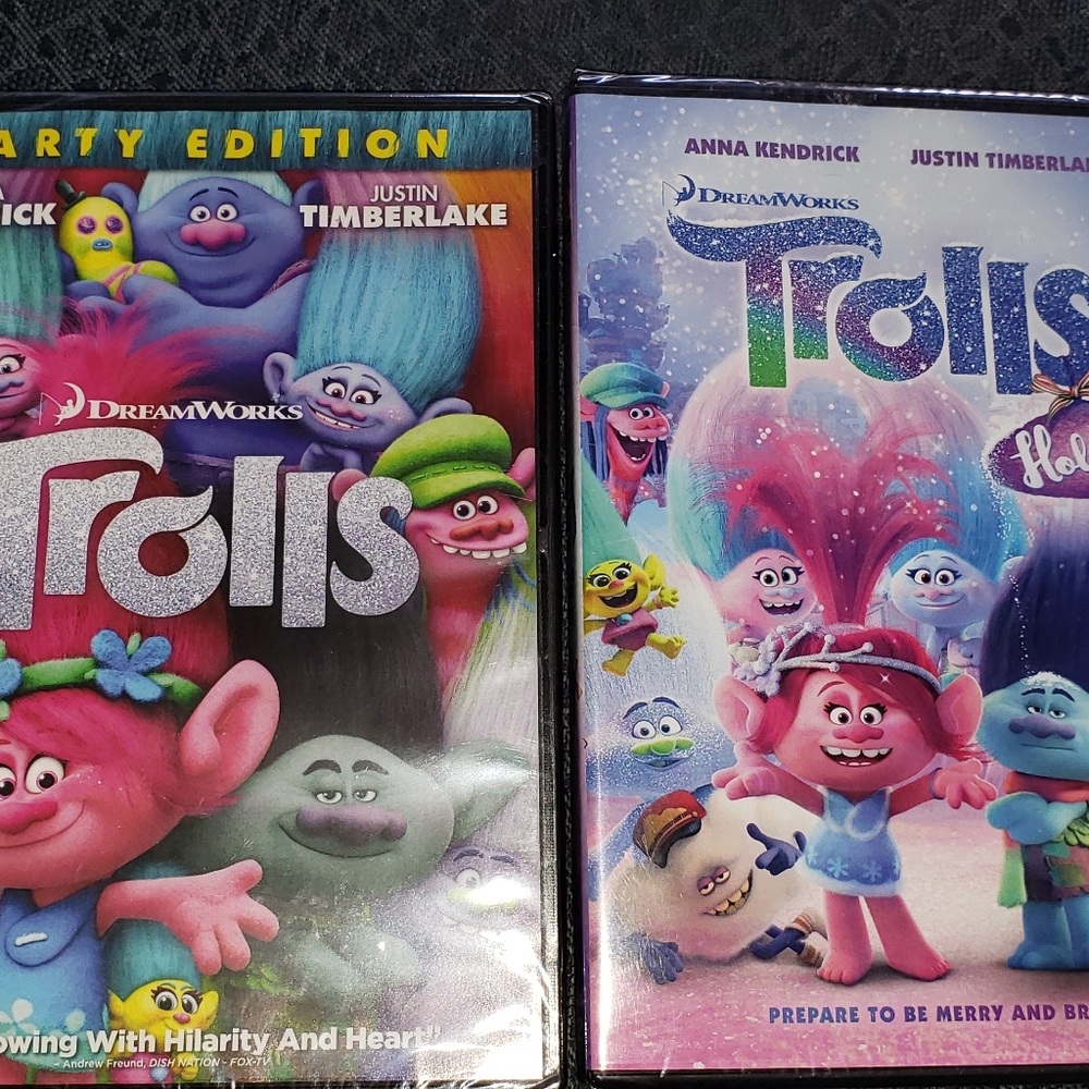 Trolls dvds